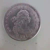 سکه قدیمی ساخت آمریکا