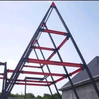 جوشکاری سربندی و نمای رومی|خدمات پیشه و مهارت|تالش, هشتپر|دیوار