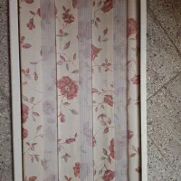 پرده زبرا طرح گلدار زیبا
