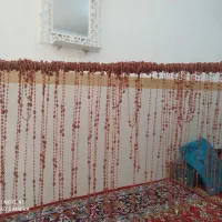 پرده آشپزخانه پرده پذیرایی حریروکناره وزیرپرده