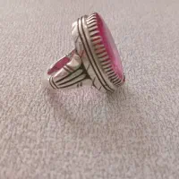 انگشتر یاقوت صورتی