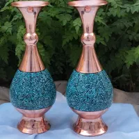 آینه و شمعدان مس وفیروزه|آینه|شیراز, جانبازان|دیوار