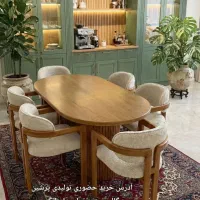 مارسلین میز ناهار خوری امضای ظرافت در خانههای خاص|میز و صندلی غذاخوری|تهران, دروس|دیوار