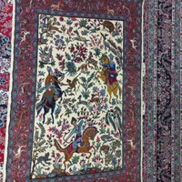 قالی دستباف شکار گاهی|فرش|اراک, |دیوار