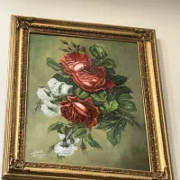 تابلو‌نقاشی رنگ‌و روغن با قاب دستساز|تابلو، نقاشی، عکس|تهران, اباذر|دیوار
