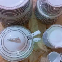 سرویس چینی مناسب جهیزیه|ظروف سرو و پذیرایی|تهران, خاک سفید|دیوار