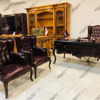 مبلمان اداری کلاسیک با ضمانت ۳ ساله میزمدیریت چوبی|مبلمان اداری|تهران, فاطمی|دیوار