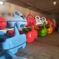 قایق پدالی پارویی تفریحی ورزشی فولکسی فایبر گلاس|قایق و سایر وسایل نقلیه|تهران, آبشار تهران (دریاچه)|دیوار