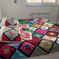 روتختی سنتی منجق دوزی دونفره با تخفیف|سرویس روتختی|ساری, |دیوار