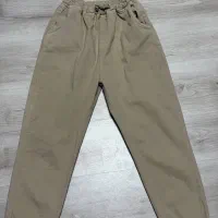 شلوار اسلش کرمی