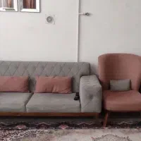 مبل شیک ۷ نفره + میز عسلی کامل