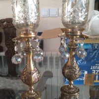 یک جفت شمعدان برنزی|صنایع دستی و سایر لوازم تزئینی|تهران, قنات‌کوثر|دیوار