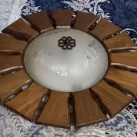 لوستر سقفی چوبی نوع نوع