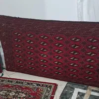 یک جفت پشتی دستبافت ترکمنی سالم بدون هیچ زدگی