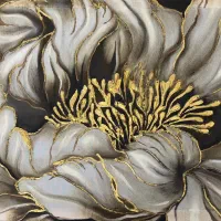 تابلو مدرن دکوراتیو ورق طلا