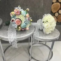 دسته گل عروس مصنوعی/لاله/ رز/ شیپوری/ ارکیده|گل مصنوعی|قم, شهرک امام حسن|دیوار