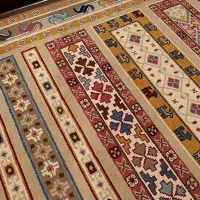 گلیم فرش پرز دار ۳عدد
