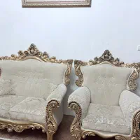 یک دست مبل هفت نفره سالم  بدون عسلی ۱۲ملیون|مبلمان خانگی و میز عسلی|گلپایگان, |دیوار
