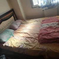 تختخواب دونفره چوبی