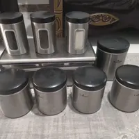 جای حبوبات جای نون جای قند شکر و چای و سطل آشعال