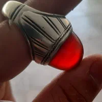 انگوشتر عقیق سرخ|جواهرات|گرمسار, |دیوار