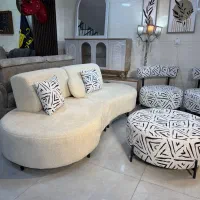 مبل راحتی پینترست لوبیایی تخت خاب شو