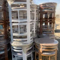 میز غذاخوری کم‌جا مستقیم از تولیدی