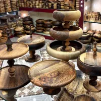 ظروف چوبی یلدا و روز مادر