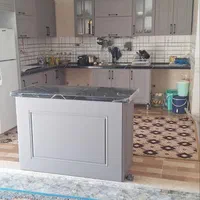 کابینت صفحه مشکی وسفیدامپراطورآیسانم