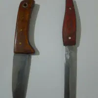 چاقو دست ساز دسته چوب مرغوب