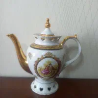 یک جفت قوری شیرخوری لمونژفرانسه ارتفاع۱۷سانت