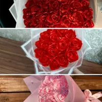 باکس گل روبانی و دسته گل روبانی و گل جاودان|گل مصنوعی|تبریز, |دیوار