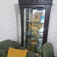 بوفه چوبی ۴ طبقه در حد تو