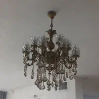 لوستر برنجی|لوستر و چراغ آویز|اسلام‌شهر, شهرک سالور|دیوار