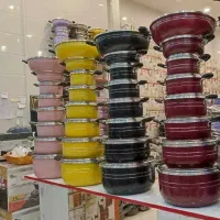 سرویس قابلمه 14پارچه داخل زنبوری