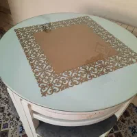 سرویس ناهار خوری ۴ نفره گرد مینیمال