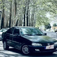 پژو پارس مشکی سیخ وسط