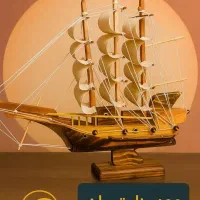 کشتی ماکت چوبی|مجسمه، تندیس، ماکت|گلستان (تهران), |دیوار