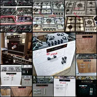 اجاق گاز طرح فر وصفحه ای 5 4 3 2شعله(فردوس کالا