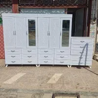 کمد لباس دو تیکه جا دار تولید و پخش مستقیم چکی کد6