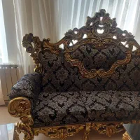 مبل سلطنتی نه نفره|مبلمان خانگی و میز عسلی|سقز, |دیوار