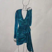 آموزش طراحی لباس آموزشگاه تافته