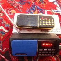 ۲عدد رادیو اسپیکر فلش خور بلوتوث دستی