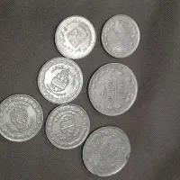 سکه قدیمی دوره شاهی و اوایل انقلاب و سکه خارجی|کلکسیون سکه، تمبر، اسکناس|کرج, باغستان|دیوار