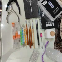 وسایل کاشت ناخن در حد نو|آرایشگاه و سالنهای زیبایی|ورامین, ریحان آباد|دیوار