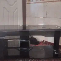 میز تلویزیون شیشه ای