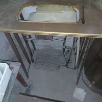 پایه چرخ خیاطی قدیمی ۸۰ ساله|کلکسیون اشیاء عتیقه|مشهد, آبکوه|دیوار