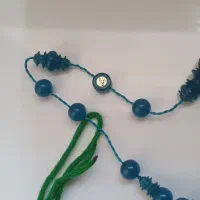 تسبیح سندلوس و کهربا گرین اپالین|کلکسیون اشیاء عتیقه|اسلامشهر, شهرک قائمیه|دیوار