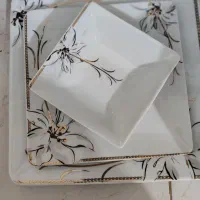 چینی 12تا پلو خوری 12تا پیش دستی 11تاپیاله