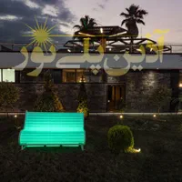 نیمکت شهری پلی اتیلن نورانی برقی چراغ دار led|صندلی و نیمکت|تهران, دریاچه شهدای خلیج فارس|دیوار